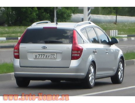 в777ау77, Kia Ceed