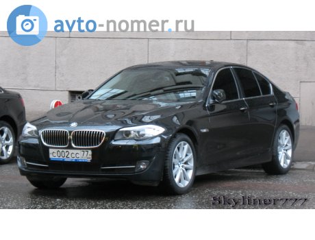 с002сс77, BMW 5 Series