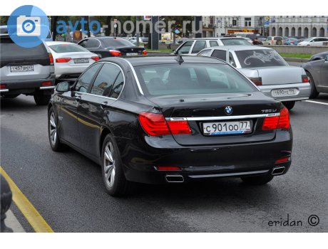 с901оо77, BMW 7 Series