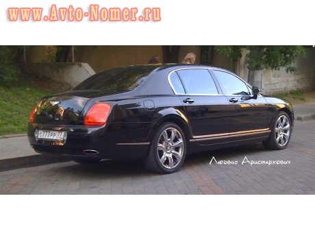 с777рр77, Bentley Continental