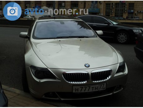 н777тн77, BMW 6 Series