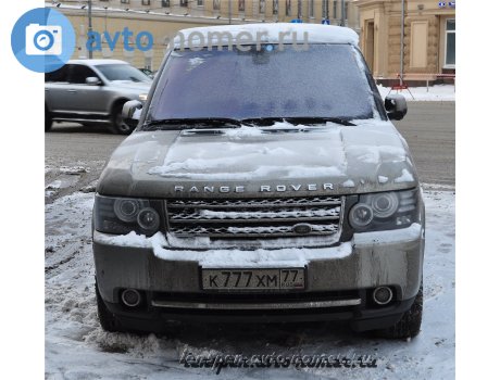 к777хм77, Land Rover Range Rover