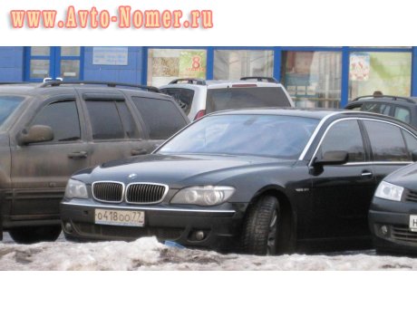 о418оо77, BMW 7 Series