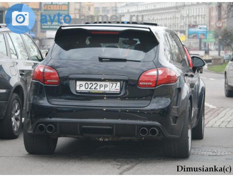 р022рр77, Porsche Cayenne