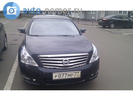 р077мр77, Nissan Teana