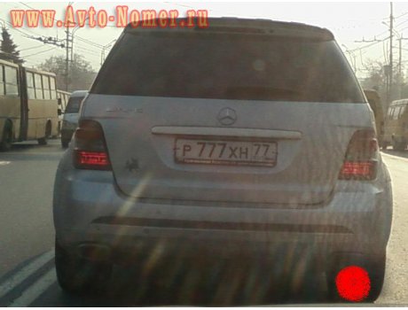 р777хн77, Mercedes-Benz M-Klasse