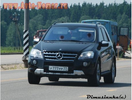 р777рр77, Mercedes-Benz M-Klasse