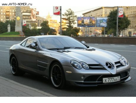 х777аа77, Mercedes-Benz SLR McLaren