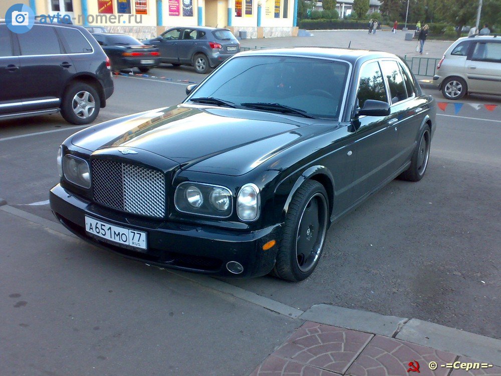 а 651 мо 77, Bentley Arnage 1st gen, 1998–2005