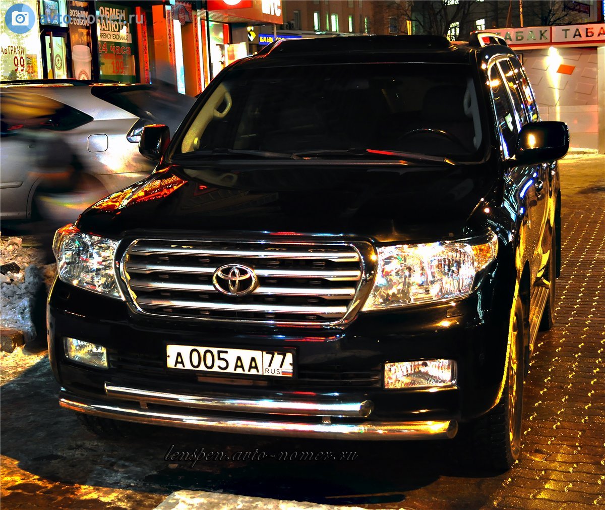 а 005 аа 77, Toyota Land Cruiser 200 (J200), 2007–2011