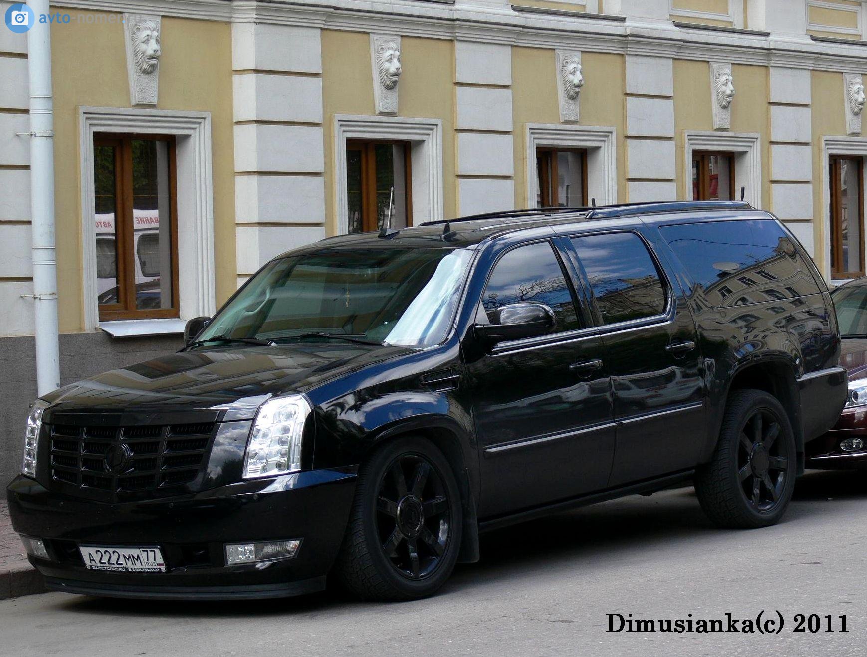 а 222 мм 77, Cadillac Escalade 3rd gen (GMT926), 2006–2014
