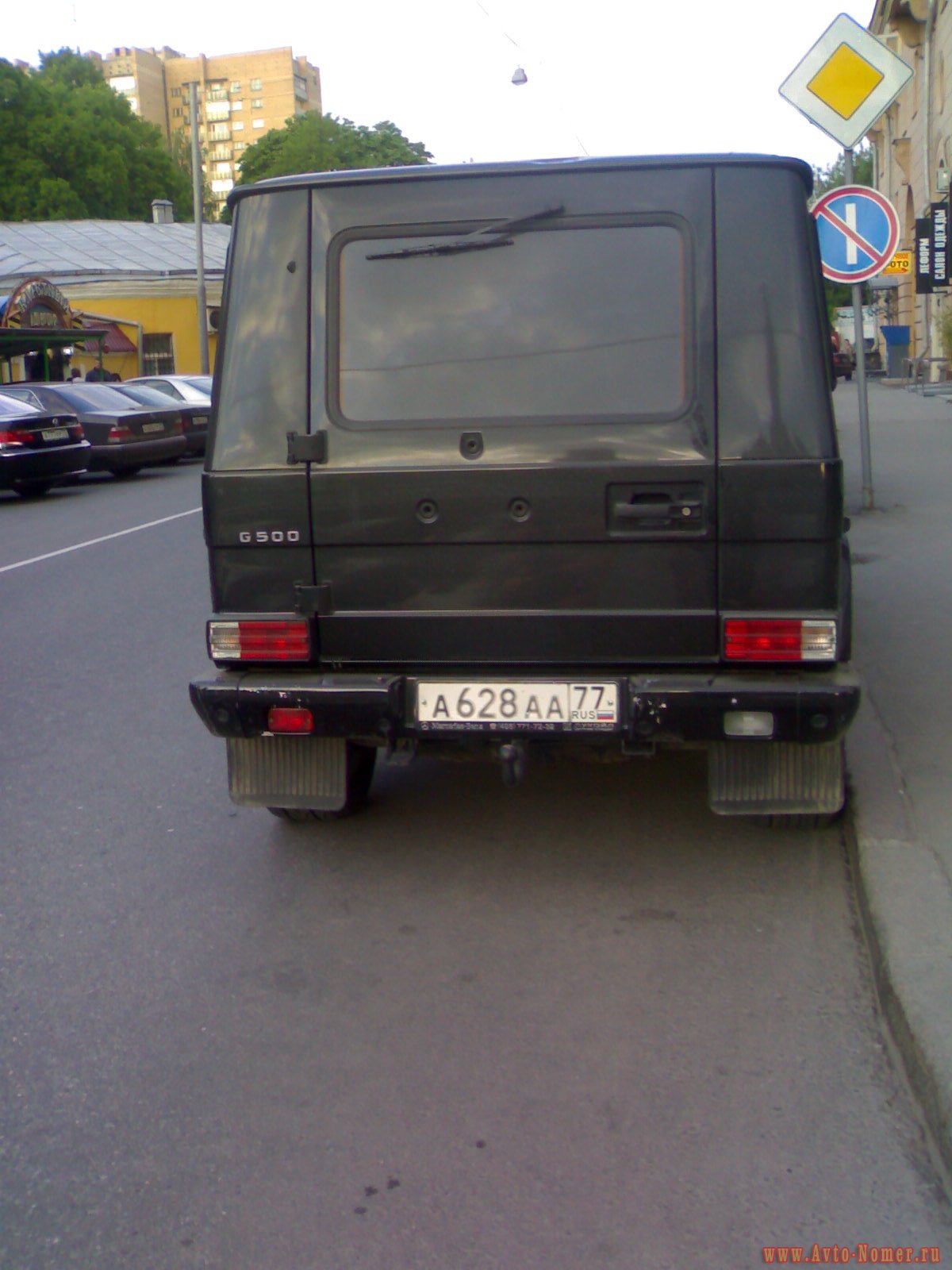 а 628 аа 77, Mercedes-Benz G-Klasse 