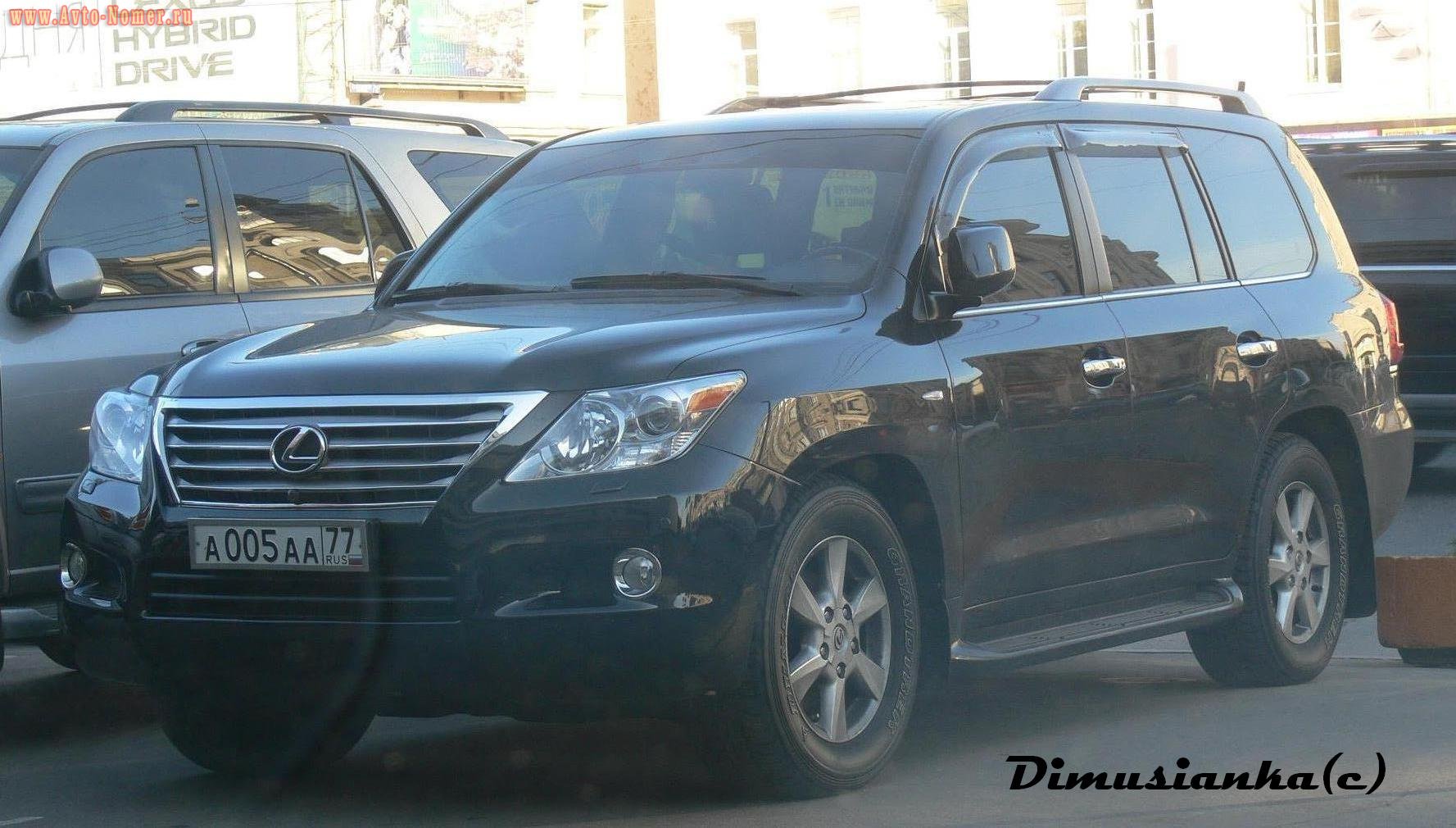 а 005 аа 77, Lexus LX 3rd gen (J200), 2007–2012