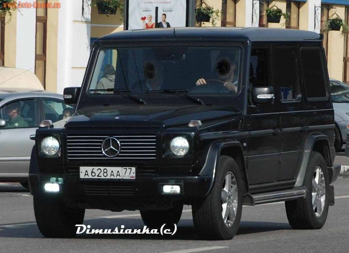 а 628 аа 77, Mercedes-Benz G-Klasse 