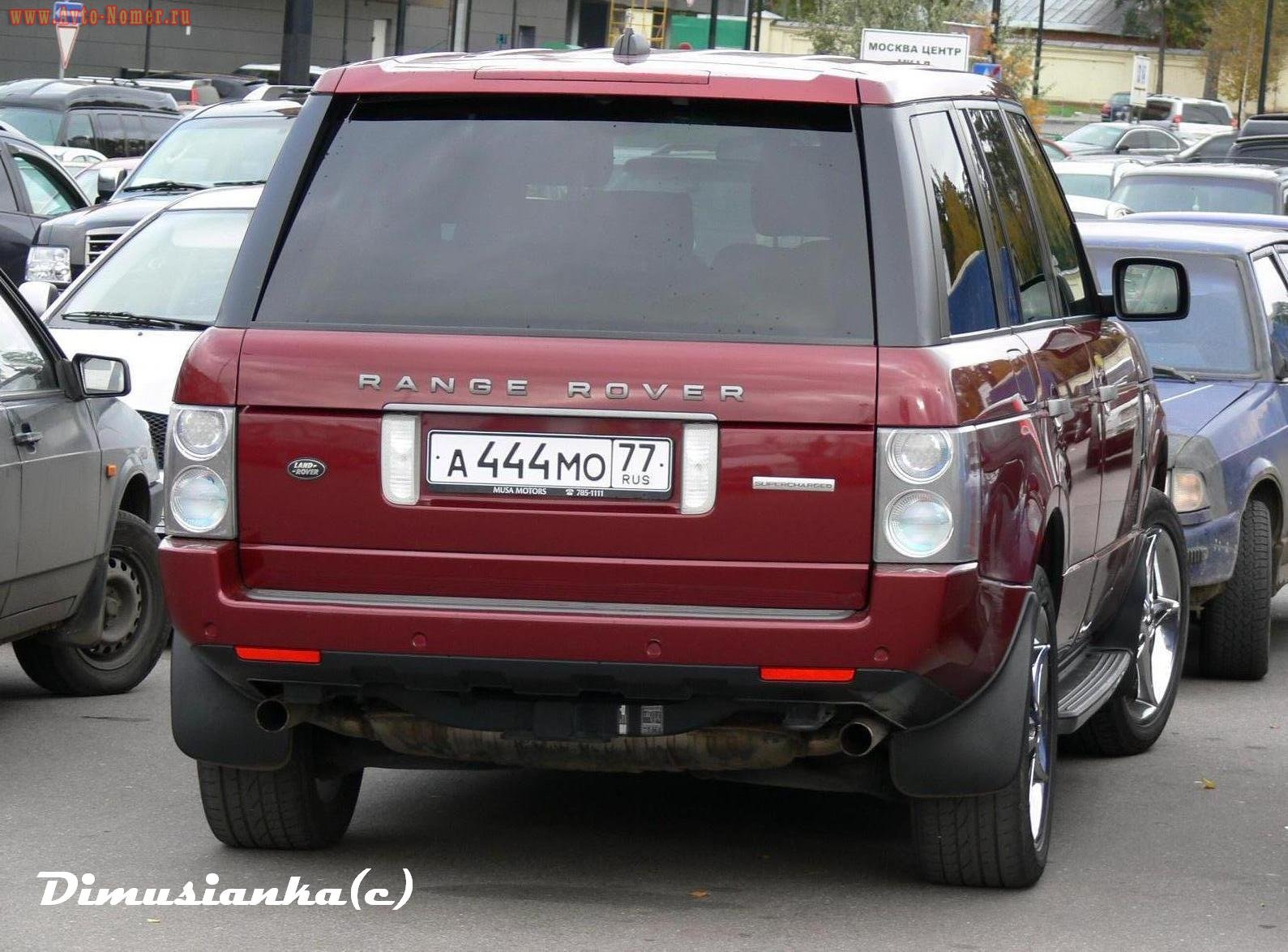 а 444 мо 77, Land Rover Range Rover 3rd gen (L322), 2002–2012