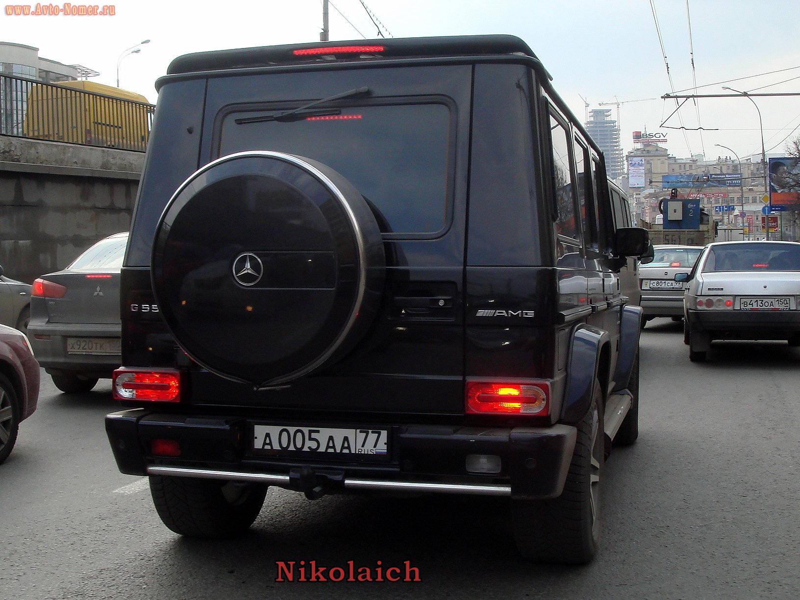 а 005 аа 77, Mercedes-Benz G-Klasse 