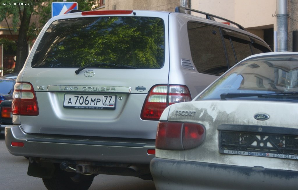 а 706 мр 77, Toyota Land Cruiser 100 (J100), 1998–2007