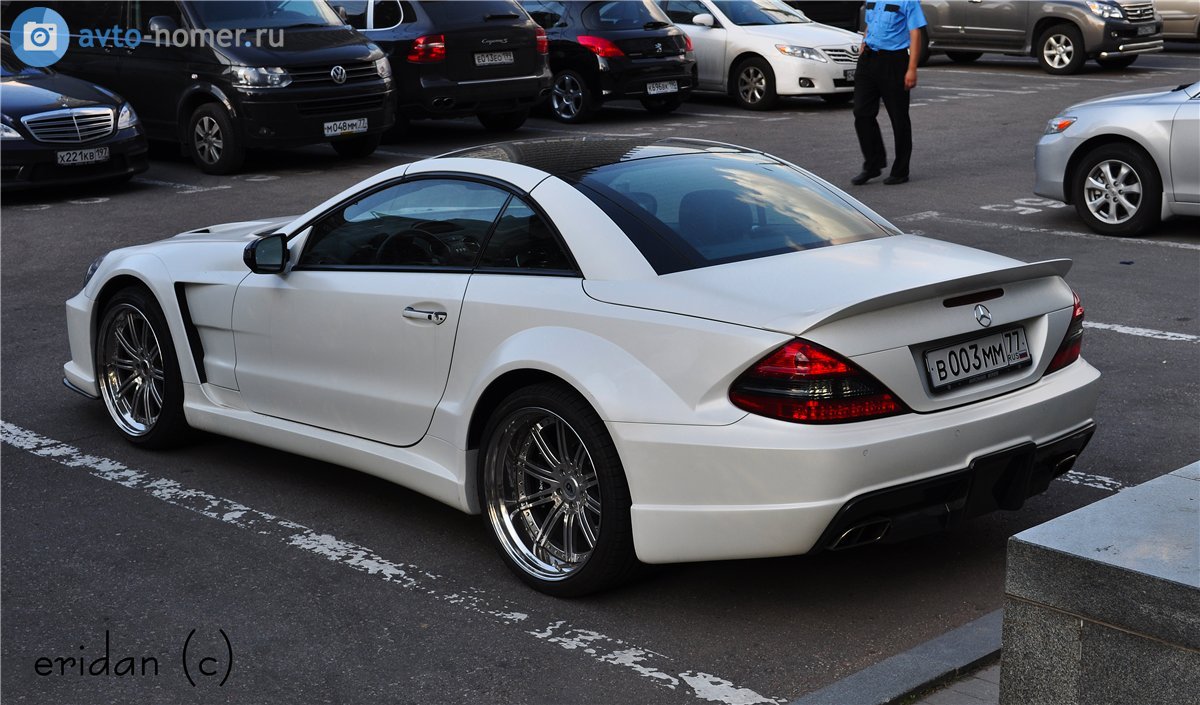 в 003 мм 77, Mercedes-Benz SL-Klasse 5th gen (R230), 2001–2007