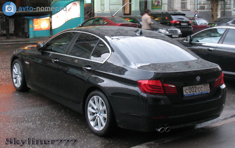 с 002 сс 77, BMW 5 Series 6th gen Sedan (F10/F18), 2010–2017