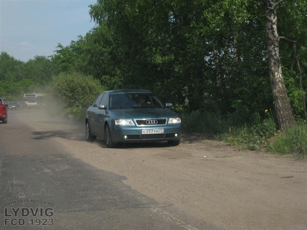 е 777 тм 77, Audi A6 