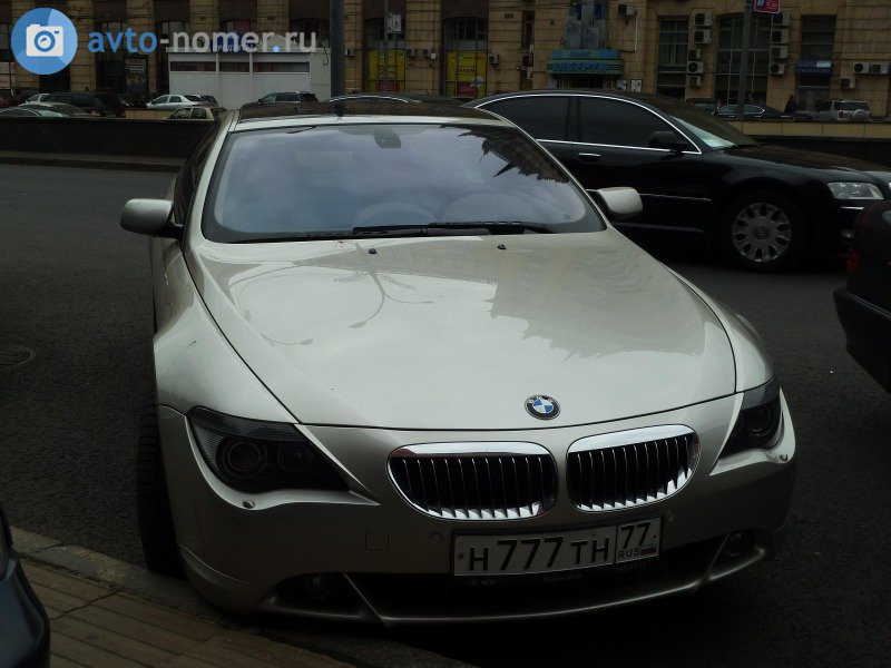 н 777 тн 77, BMW 6 Series 2nd gen Coupé (E63), 2003–2010