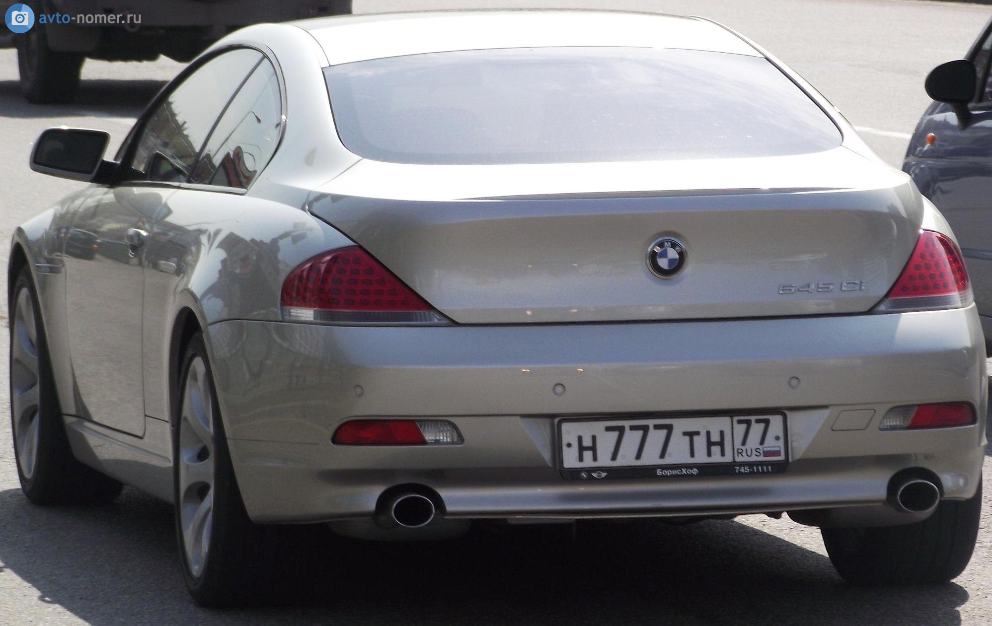 н 777 тн 77, BMW 6 Series 2nd gen Coupé (E63), 2003–2010