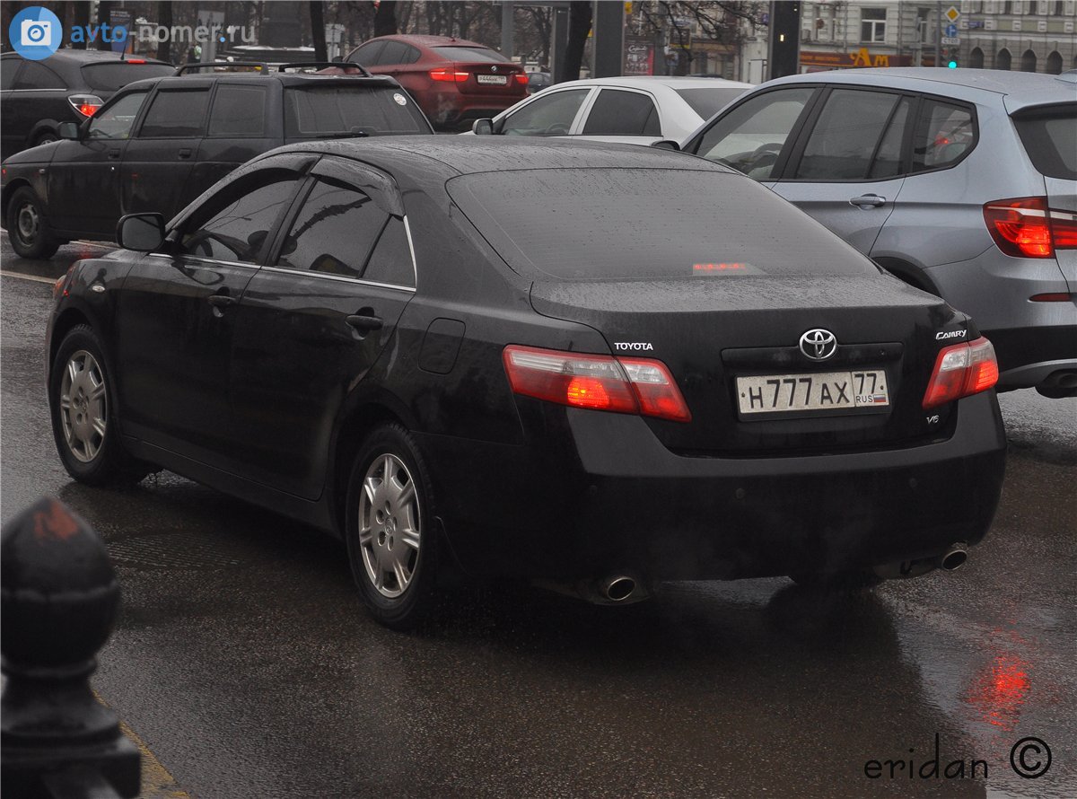 н 777 ах 77, Toyota Camry 6th gen (XV40; Global-market), 2006–2011