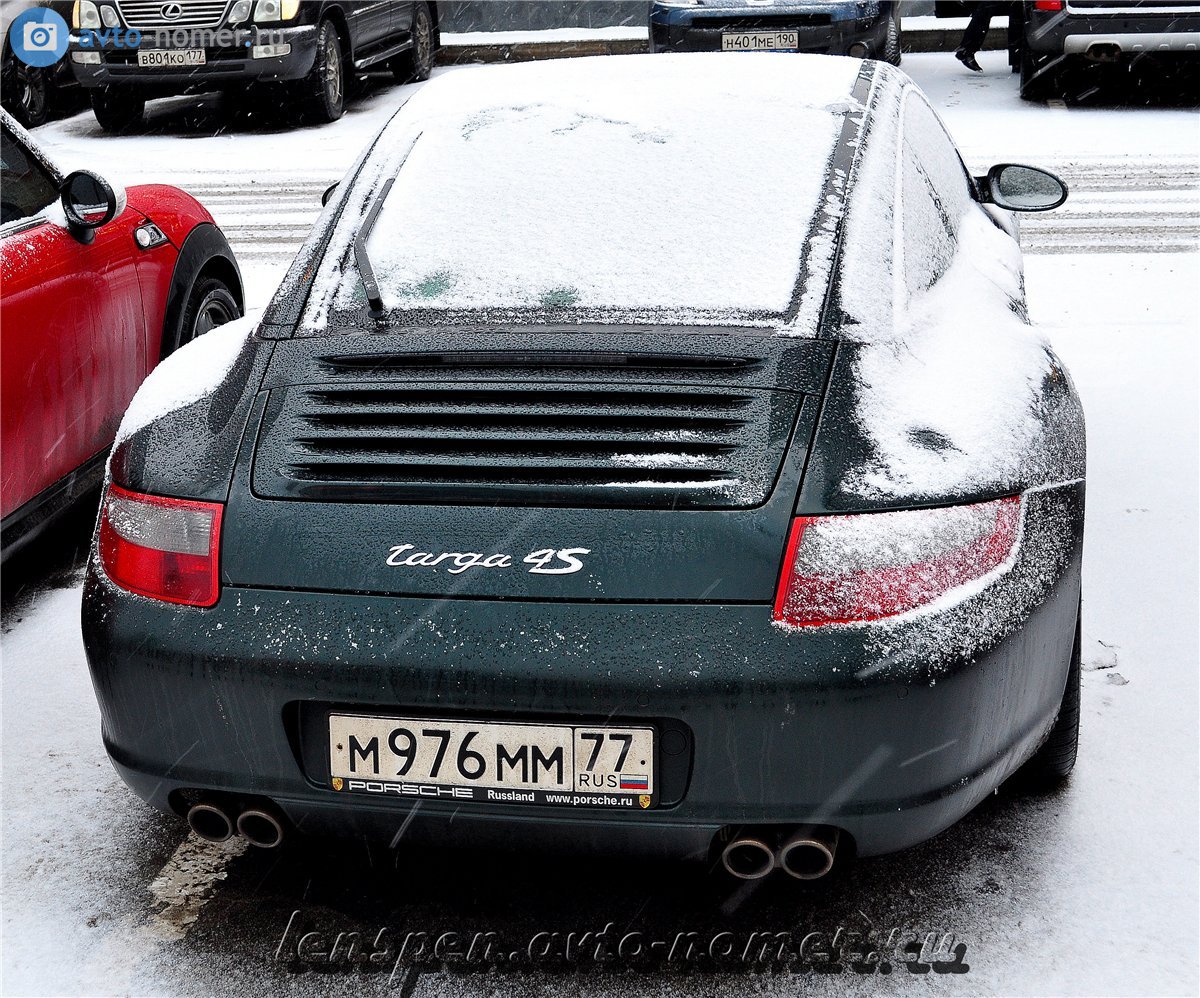 м 976 мм 77, Porsche 911 6th gen Targa (997.1), 2005–2010