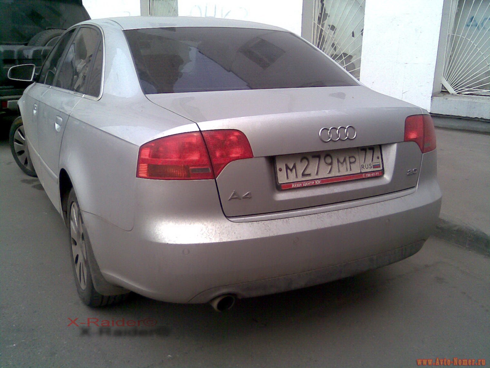 м 279 мр 77, Audi A4 3rd gen Sedan (B7/8EC), 2004–2007