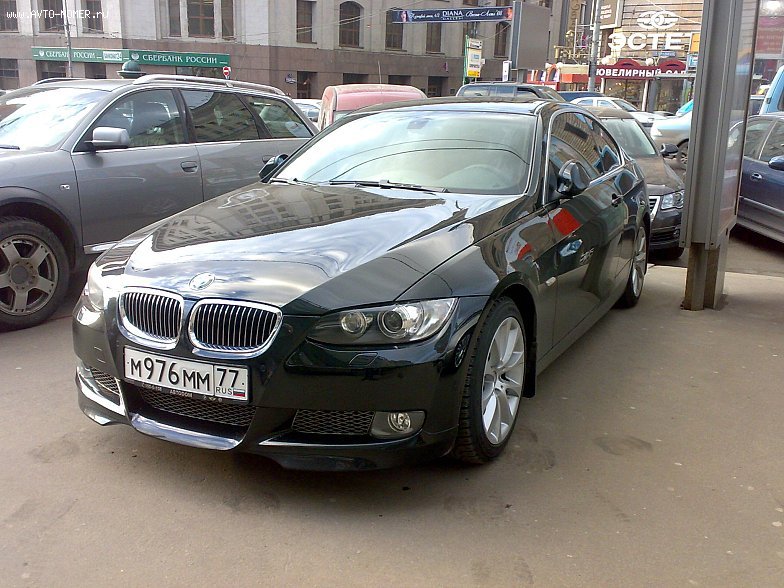 м 976 мм 77, BMW 3 Series 5th gen Coupé (E92), 2006–2013