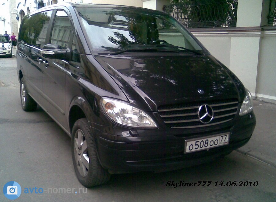 о 508 оо 77, Mercedes-Benz Viano 1st gen (W639), 2003–2010
