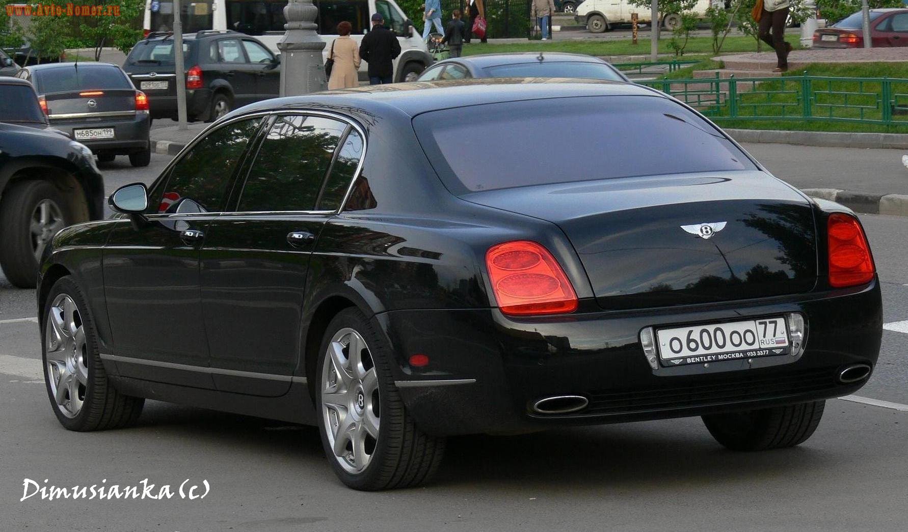о 600 оо 77, Bentley Continental 4th gen Flying Spur, 2005–2013