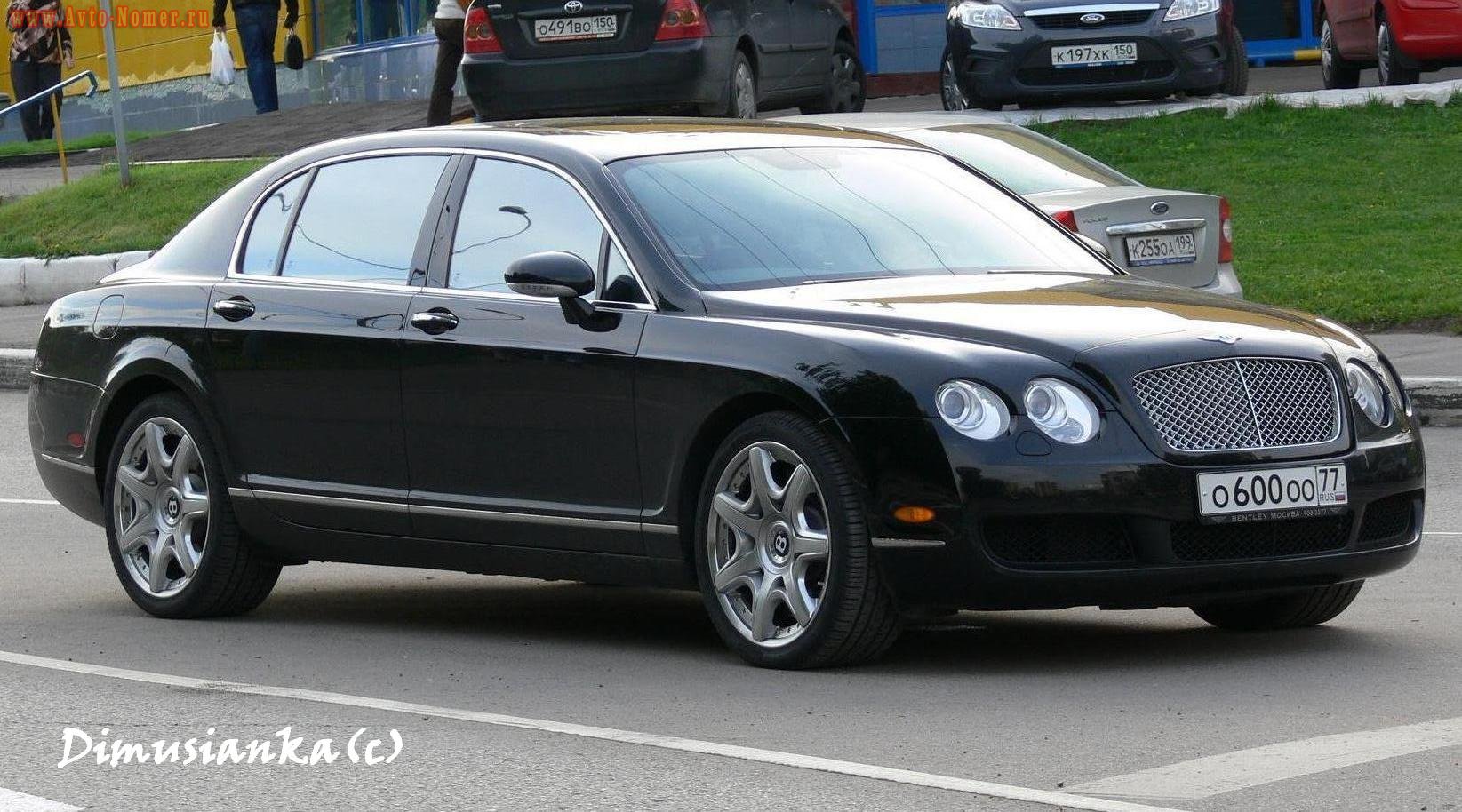 о 600 оо 77, Bentley Continental 4th gen Flying Spur, 2005–2013
