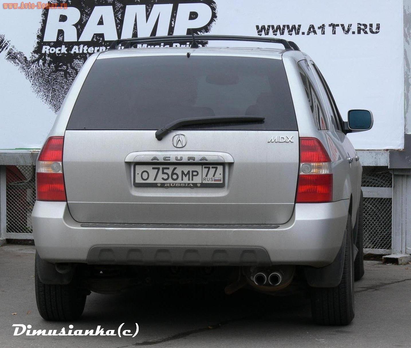 о 756 мр 77, Acura MDX 1st gen (YD1), 2000–2006