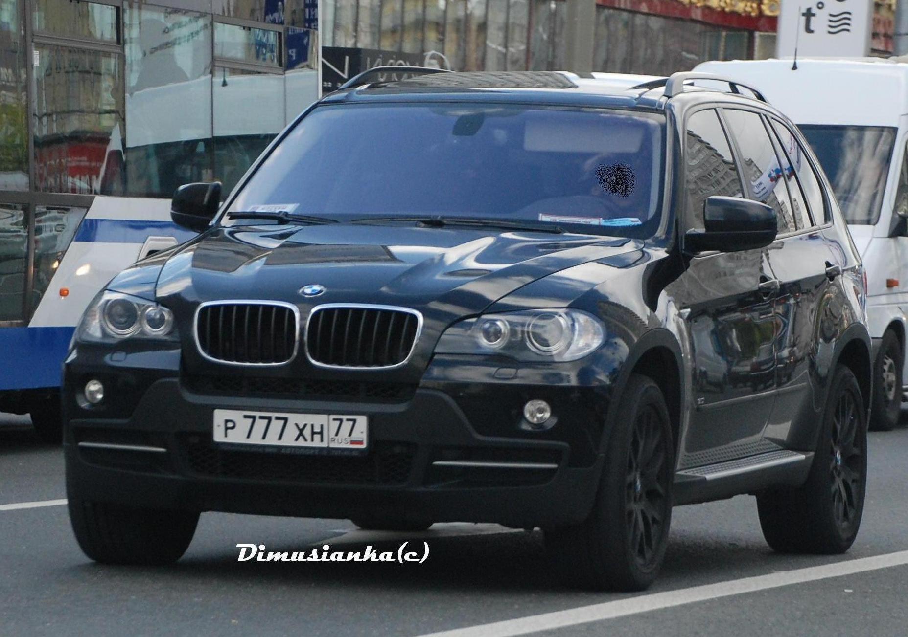 р 777 хн 77, BMW X5 2nd gen (E70), 2007–2013