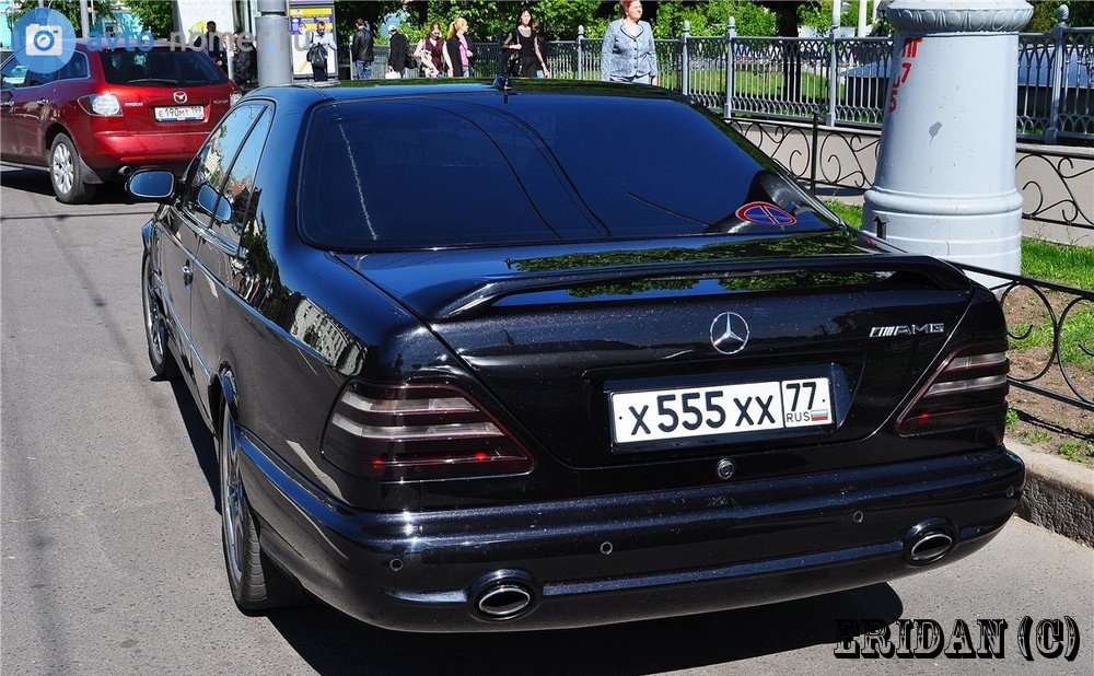 х 555 хх 77, Mercedes-Benz CL-Klasse 1st gen (C140), 1996–1999