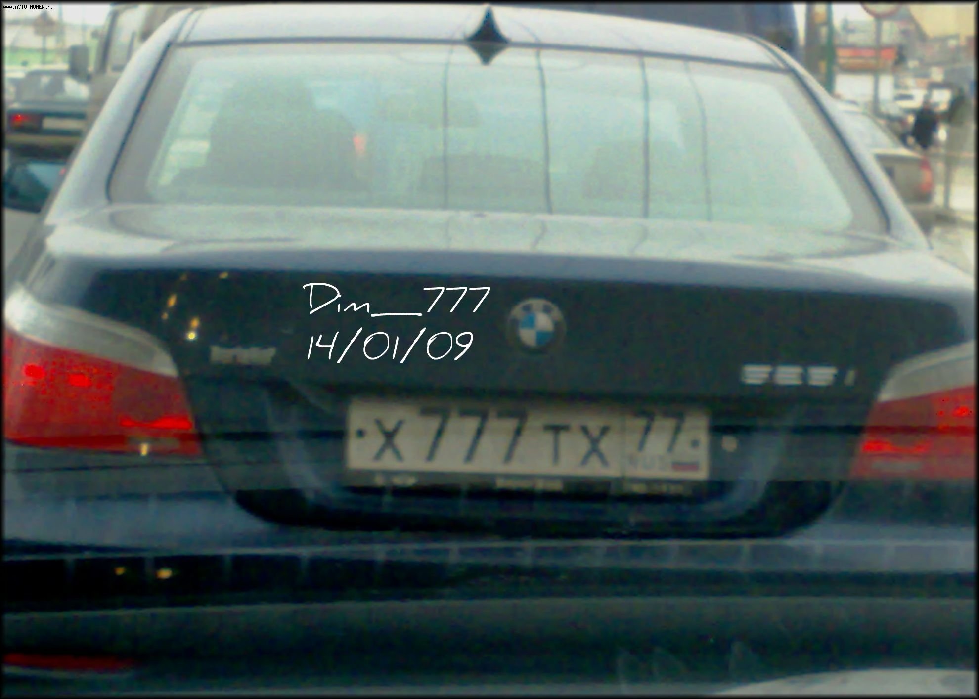 х 777 тх 77, BMW 5 Series 5th gen Sedan (E60), 2003–2010