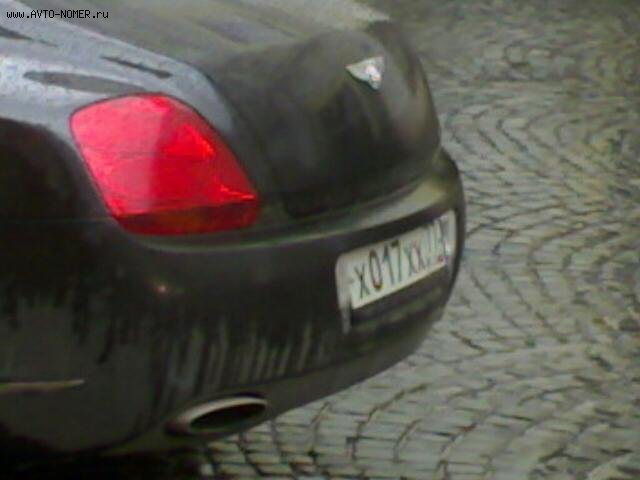 х 017 хх 77, Bentley Continental 4th gen GT, 2003–2011