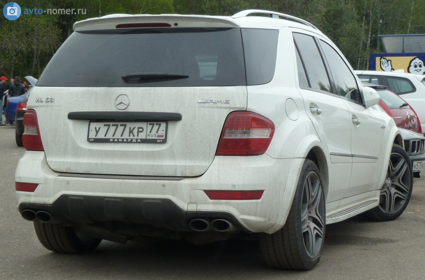 у 777 кр 77, Mercedes-Benz M-Klasse 2nd gen (W164), 2005–2011