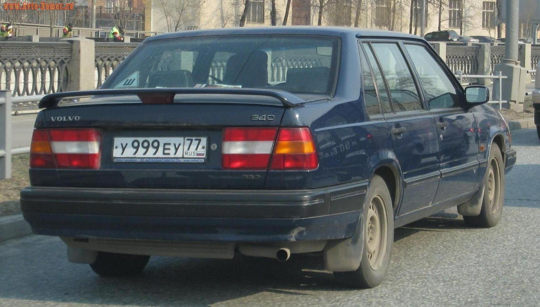 у 999 еу 77, Volvo 940 
