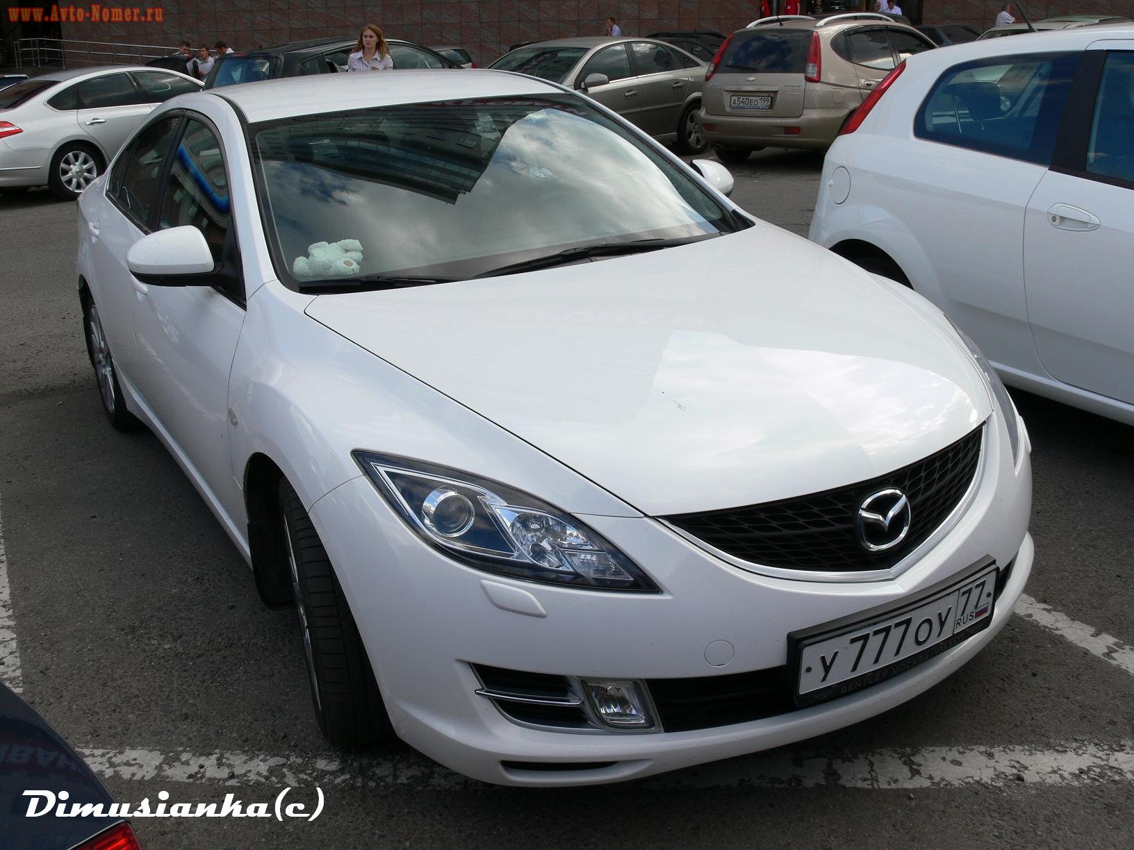 у 777 оу 77, Mazda 6 2nd gen Sedan/Liftback (GH), 2008–2012 (–2016 for CN-market)