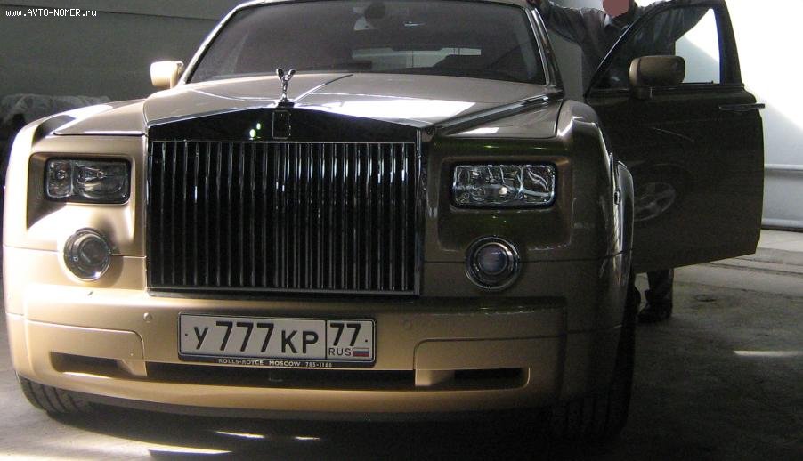 у 777 кр 77, Rolls-Royce Phantom 7th gen (RR1), 2003–2012