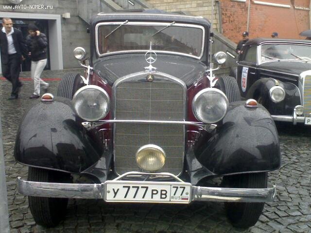 у 777 рв 77, Mercedes-Benz 380 