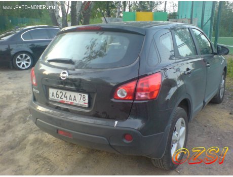 а624аа78, Nissan Qashqai