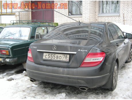 с555во78, Mercedes-Benz C-Klasse