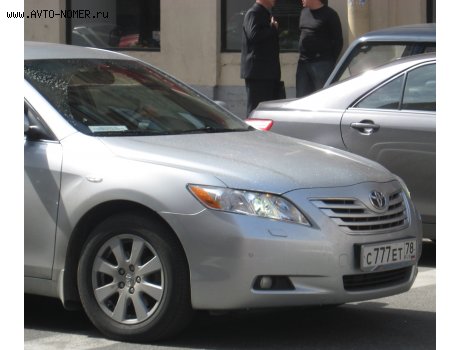 с777ет78, Toyota Camry