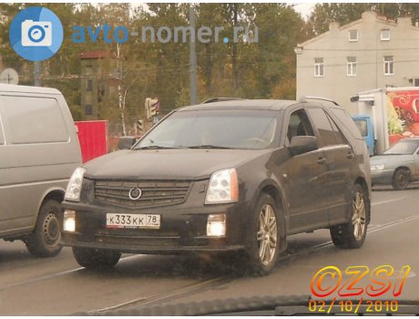к333кк78, Cadillac SRX