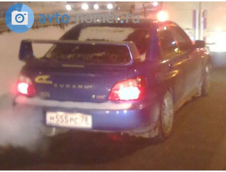 м555рс78, Subaru Impreza WRX STi