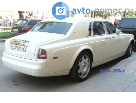 о001оо78, Rolls-Royce Phantom