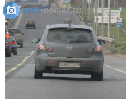 о243тт78, Mazda 3